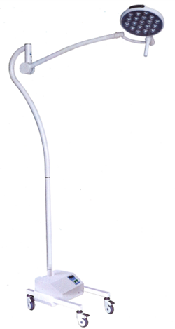 โคมไฟส่องตรวจผ่าตัด LED ล้อเลื่อน 19 ดวง-image