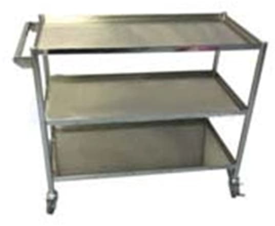 รถเข็นของและอาหาร 3 ชั้น-image